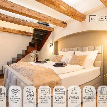 Luxx Home Rv, City Marienplatz Ravensburg Eksteriør billede
